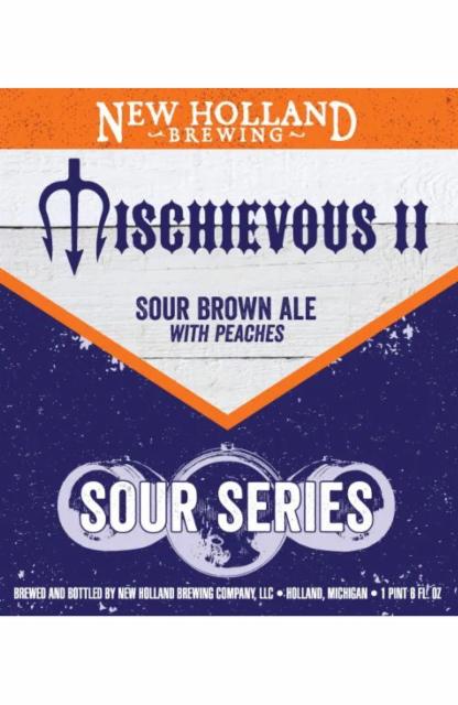 Mischievous II 6.5%, New Holland Brewing Company, United States