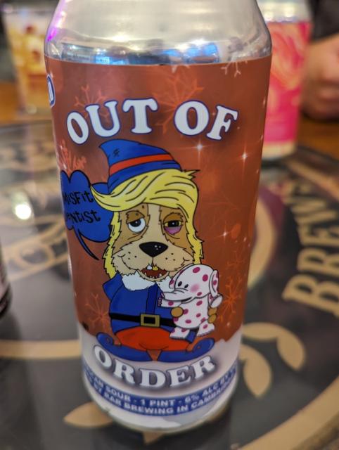 Misfit Dentist 4.2%, RAR Brewing, United States