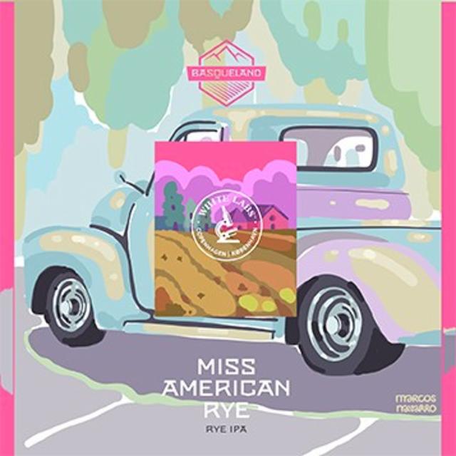 Miss American Rye 6.8%, Basqueland Brewing, Spain