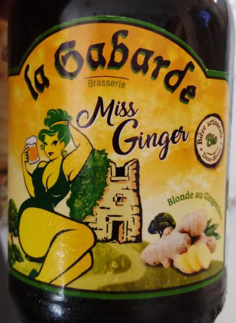Miss Ginger 5.0%, Brasserie La Gabarde, France