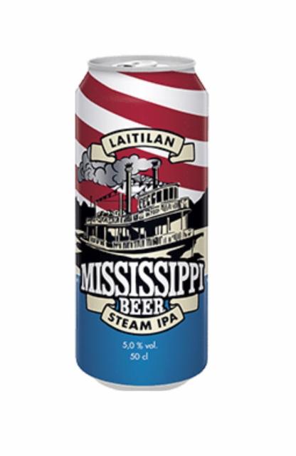 Mississippi Steam IPA 5.0%, Laitilan Wirvoitusjuomatehdas, Finland