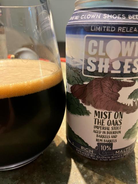 Mist on the Oaks 10.0%, Clown Shoes, United States