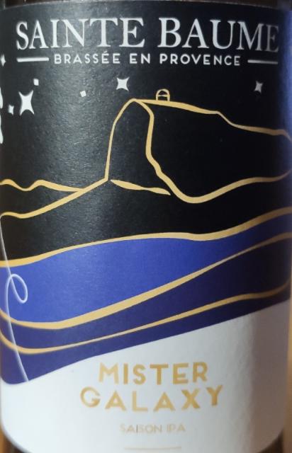 Mister Galaxy 6.0%, Brasserie De La Sainte Baume, France