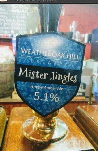 Mister Jingles 5.1%, Weatheroak Hill Brewery, England
