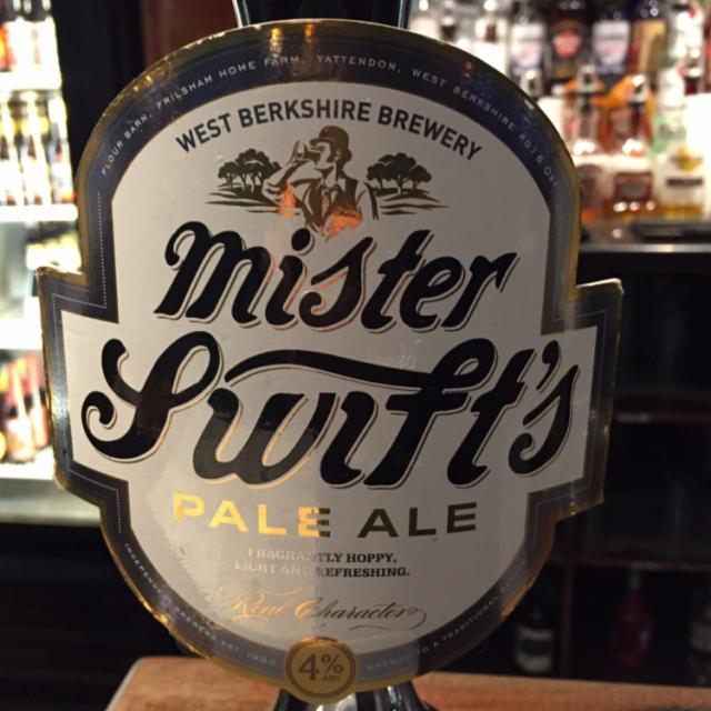 Mister Swift's Pale Ale 4.0%, Renegade Brewery, England