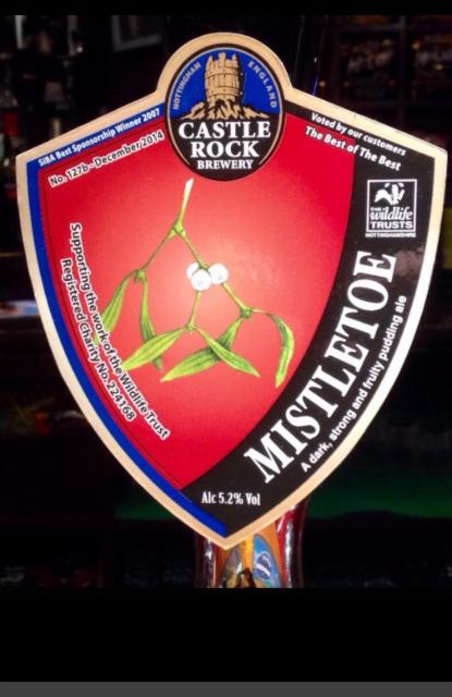 Mistletoe 5.2%, Castle Rock Brewery, England