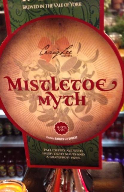 Mistletoe Myth 4.0%, Rudgate Brewery, England