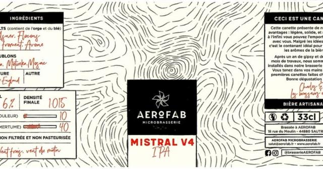Mistral V4 6.0%, Aerofab, France