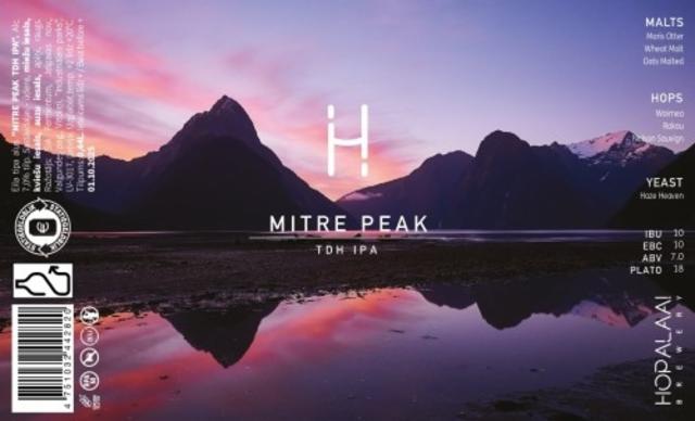 Mitre Peak 7.0%, Hopalaa, Latvia