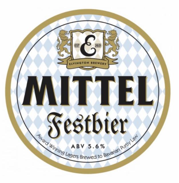 Mittel Festbier 5.6%, Pivovar Elvington Brewery, England