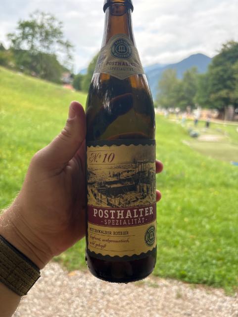 Mittenwald Posthalter No. 10 5.0%, Brauerei Mittenwald, Germany