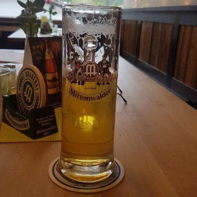 Mittenwalder Naturtrübes Kellerbier 5.2%, Brauerei Mittenwald, Germany