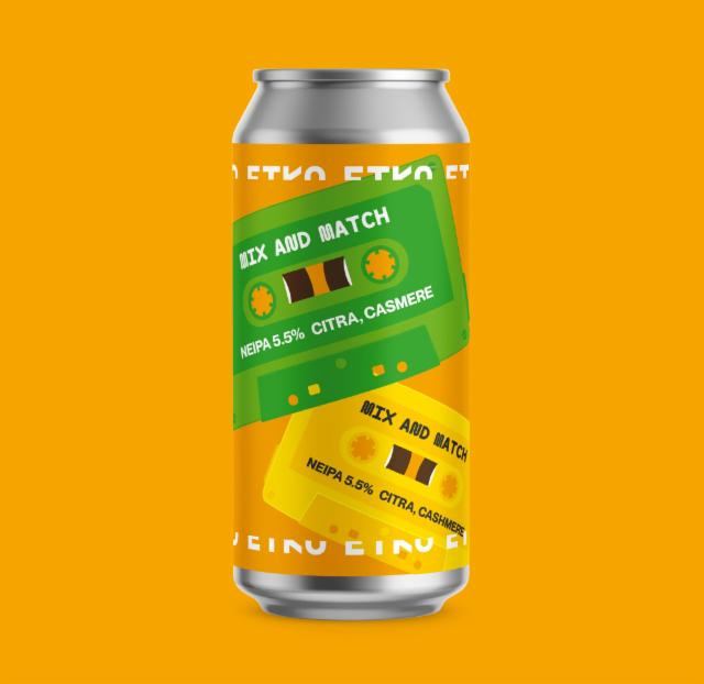 Mix and Match – Citra, Cashmere 5.5%, Etko Brewing, Finland
