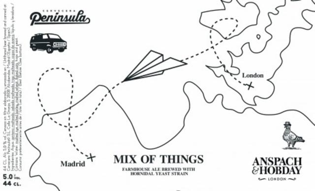 Mix Of Things 5.0%, Cervecera Península, Spain
