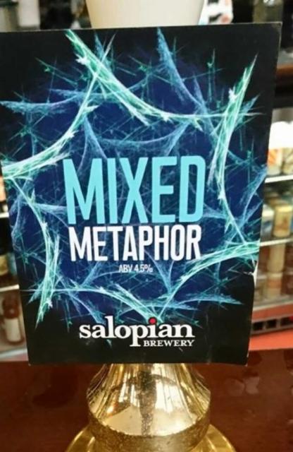 Mixed Metaphor 4.5%, Salopian Brewery, England