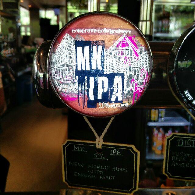 MK IPA 5.0%, Concrete Cow Brewery, England