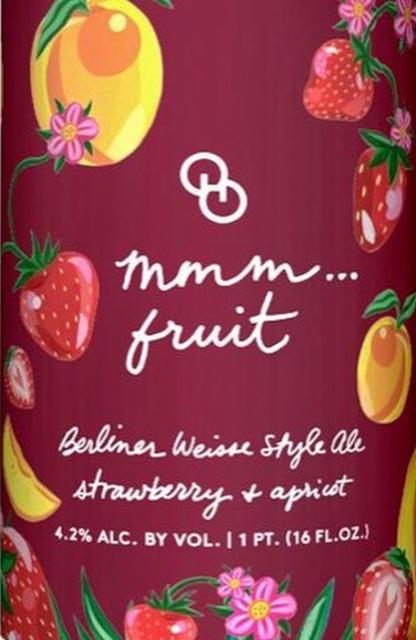 Mmm... Fruit Strawberry & Apricot 4.2%, Other Half Brewing Co., United States