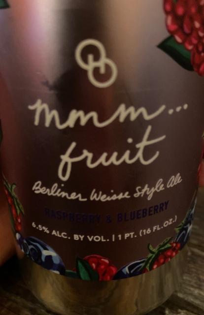 Mmm… fruit, raspberry and blueberry 6.5%, Other Half Brewing Co., United States