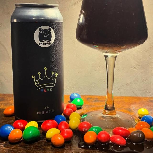 M&M's 8.0%, Brasserie Pikadili, France