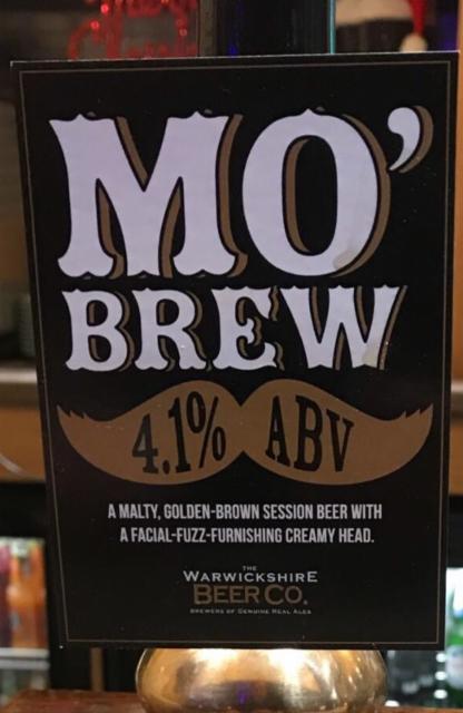 Mo' Brew 4.1%, The Warwickshire Beer Co., England
