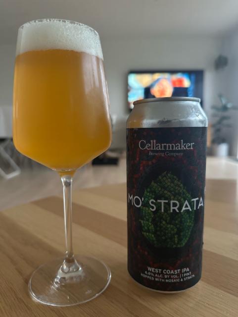 Mo' Strata 6.8%, Cellarmaker Brewing Company, United States