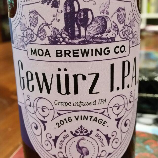 Moa Gewürz I.P.A. 6.6%, Moa Brewing Company, New Zealand