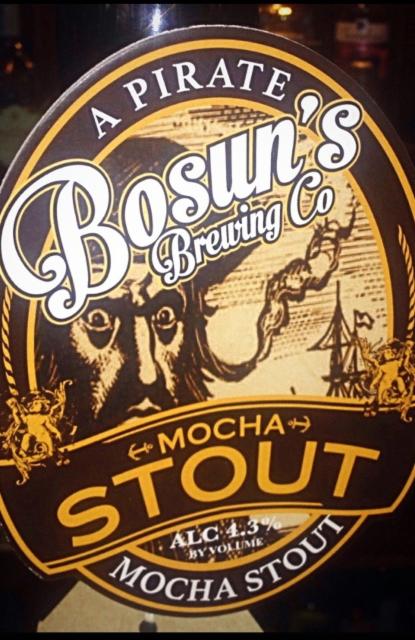 Mocha Stout 4.3%, Bosun's Brewing, England