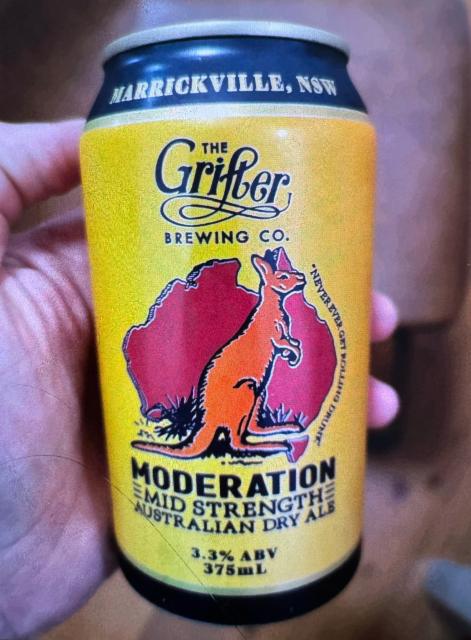 Moderation, The Grifter Brewing Co.