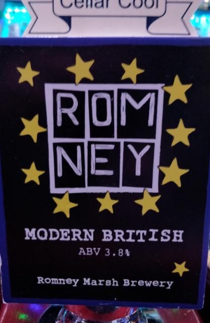 Modern British 3.8%, Romney Marsh Brewery, England