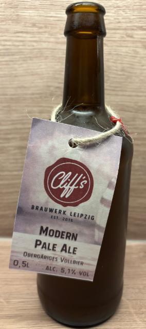 Modern Pale Ale 5.1%, Cliff's Brauwerk, Germany