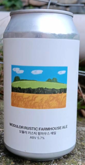 modulor rustic farmhouse ale 5.7%, Seoul Brewery, South Korea