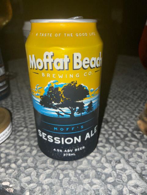 Moff's Session Ale, Moffat Beach
