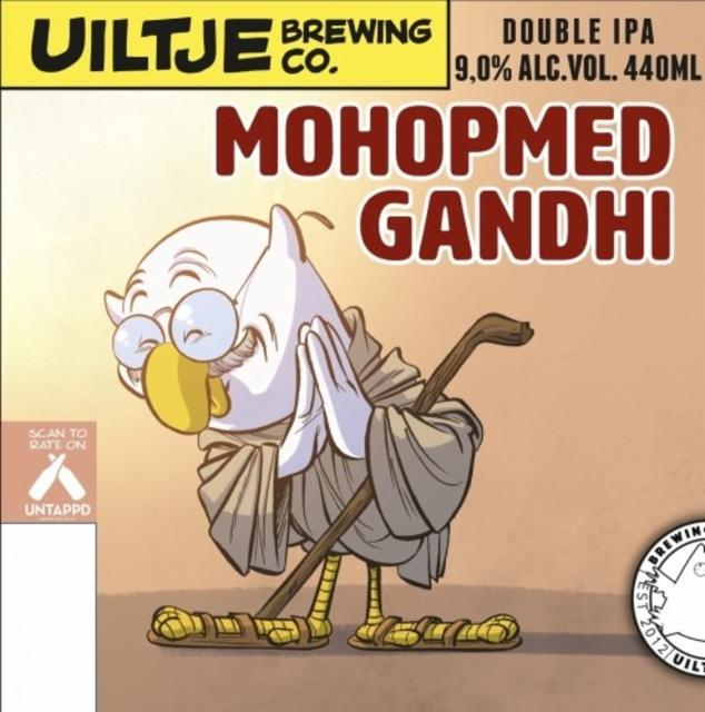 Mohopmed Gandhi 9.0%, Uiltje Brewing Co, Netherlands