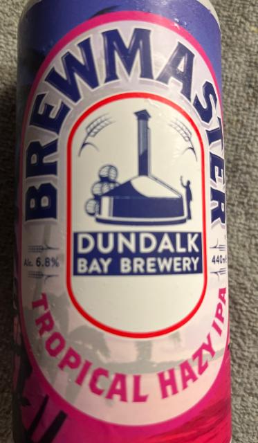 Brewmaster Tropical Hazy IPA 6.8%, Dundalk Bay Brewery, Ireland