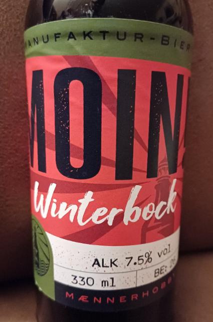 Moin! Winterbock 7.5%, Mænnerhobby-Brauerei, Germany