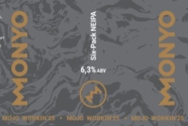 Mojo Working'25 Six-Pack NEIPA 6.3%, MONYO Brewing Co, Hungary