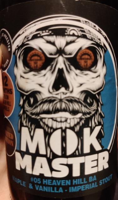 Mok Master #5 Maple & Vanilla 13.0%, Brewery De Meester, Belgium