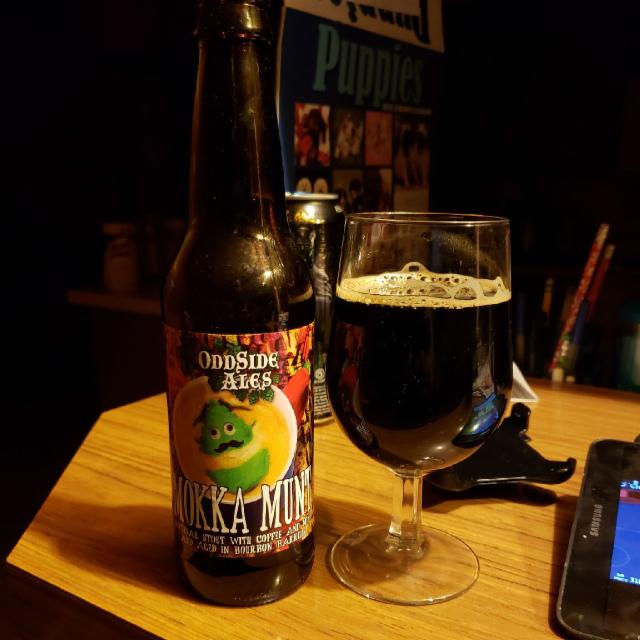 Mokka Munt 10.0%, Odd Side Ales, United States