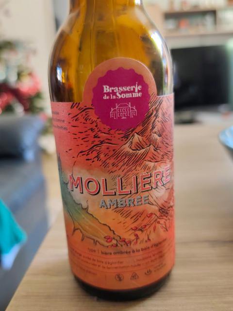 mollière ambrée, Brasserie De La Somme