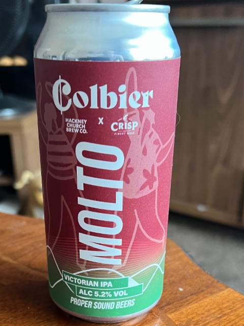 Molto 5.2%, Colbier Brewery, England