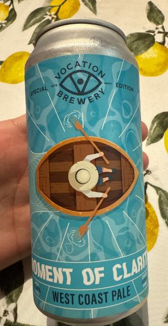 Moment of clarity, Vocation Brewery