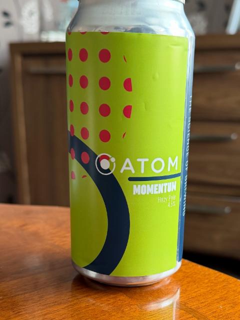 Momentum 4.5%, Atom Beers, England
