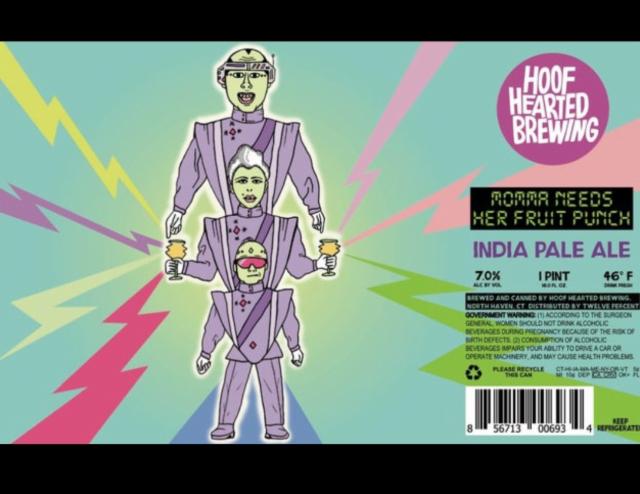 Momma Needs Her Fruit Punch 7.0%, Hoof Hearted Brewing, United States