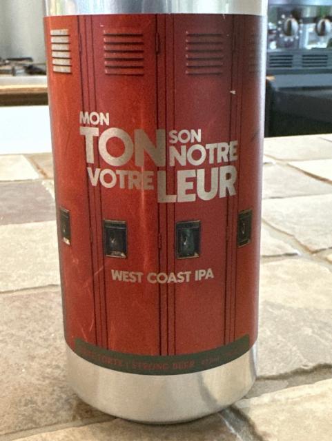 Mon ton son notre votre leur 7.0%, Brasserie Sir John Brewing Co., Canada