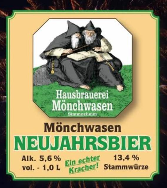 Mönchwasen Neujahrsbier 5.6%, Hausbrauerei Mönchwasen, Germany