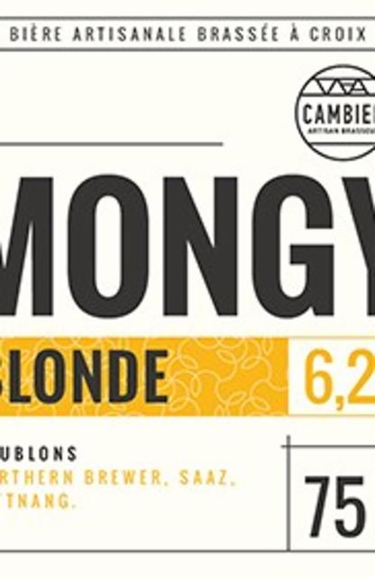 Mongy Blonde, Brasserie Cambier