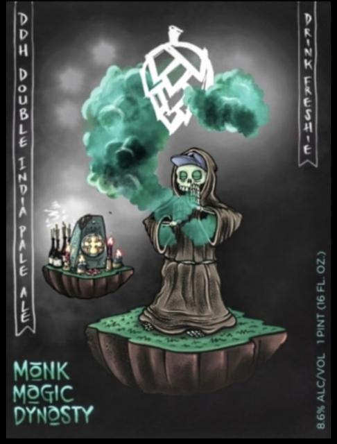 Monk Magic Dynasty 8.6%, Monkish Brewing Company, United States