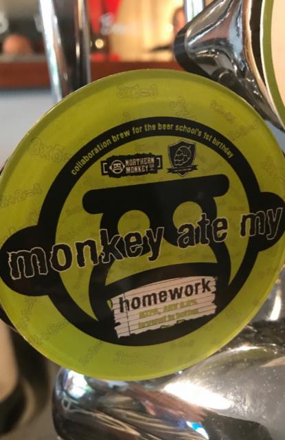 Monkey Ate My Homework 6.0%, Northern Monkey Brew Co., England