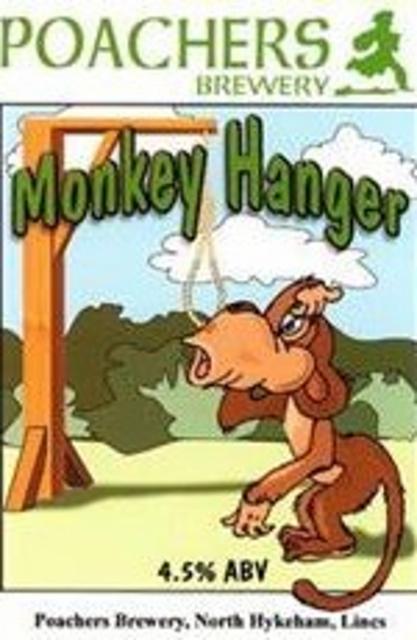 Monkey Hanger 4.5%, Poachers Brewery, England