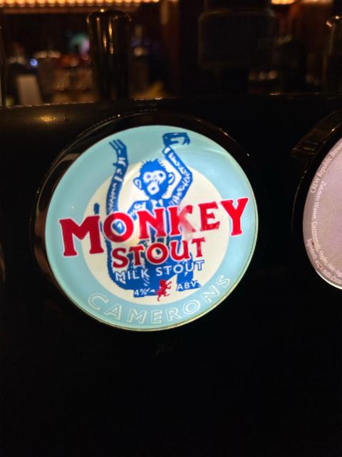 Monkey stout 4.0%, Camerons Brewing Company, England